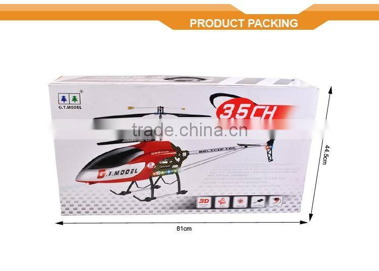 53 Inch Extra Large GT QS8006-2 Speed 3.5 Ch Builtin Gyro remote control helicopter