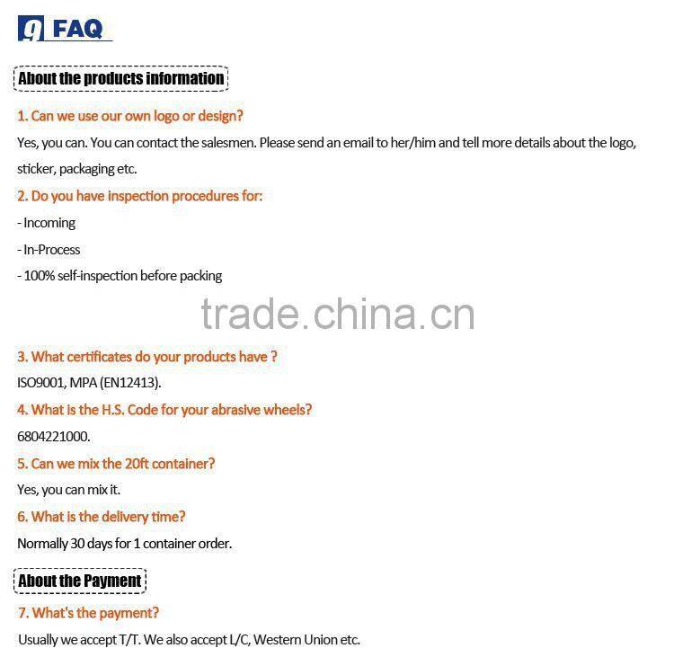 5'' Flap disc For Stainless Steel