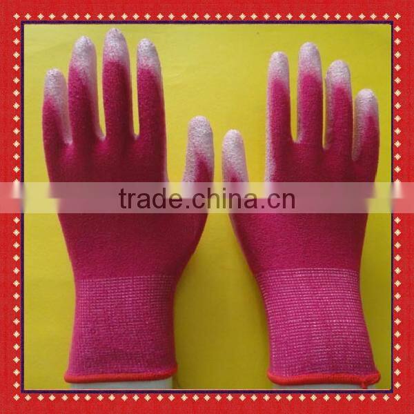 Bamboo Fiber PU Coated Gloves