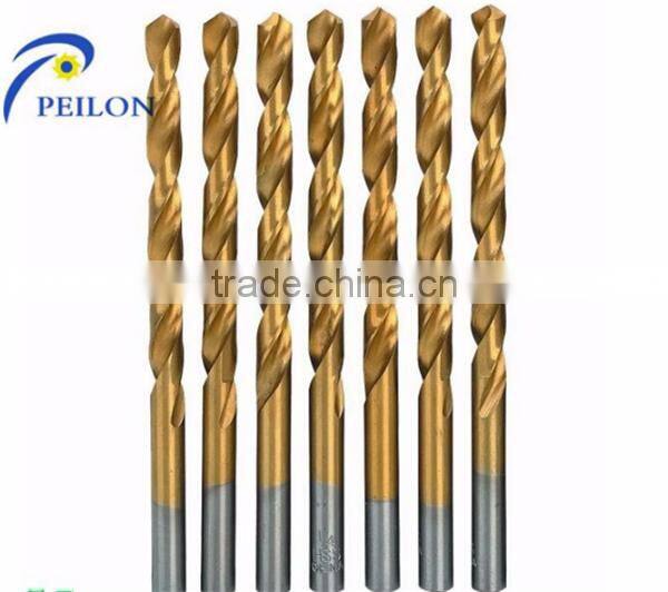 Twist Drill Bit Metal Driling Tianiun Grinding Drill HSS Straight Shank Twist Drills Bit