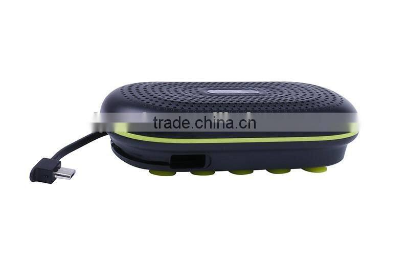 2016 new trendy products portable bluetooth speaker power bank ,h0tvj customized brand mobile power bank for sale