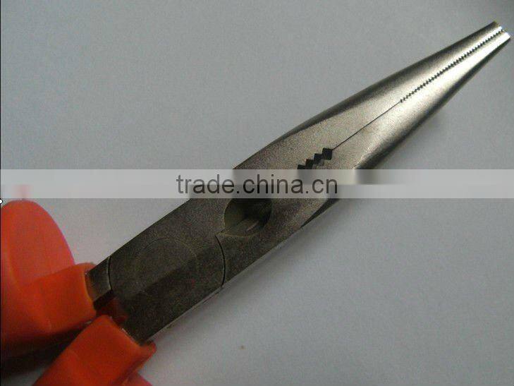 8"'double color European long nose pliers''