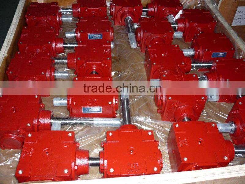 china manufacturer agricultural bevel gearbox