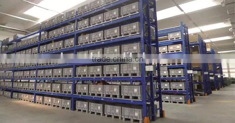 Industrial warehouse storage steel double deep beam pallet rack