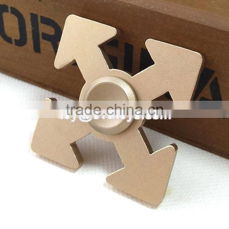 Metal Aluminum Spinner Fidget Toy Hand Spinner for Adults Kids W01A289-S