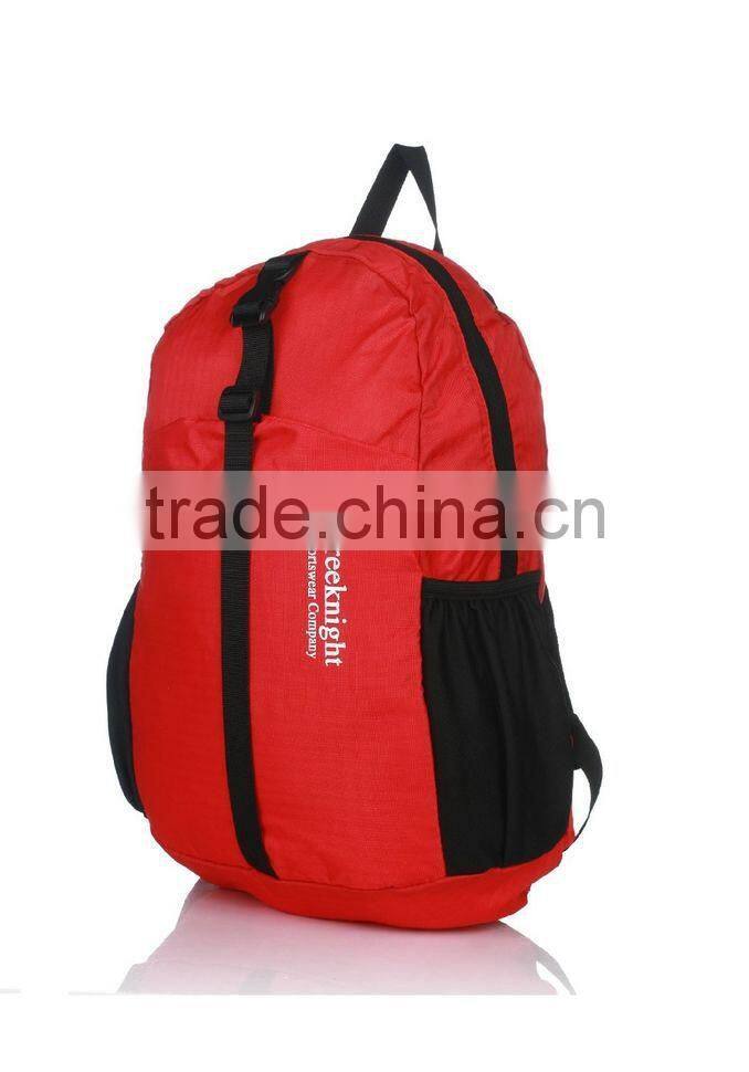 Custom Made Assorted Colors Nylon Wholesale Vintage Backpack Foldable Travelling Backpack(CF-212)