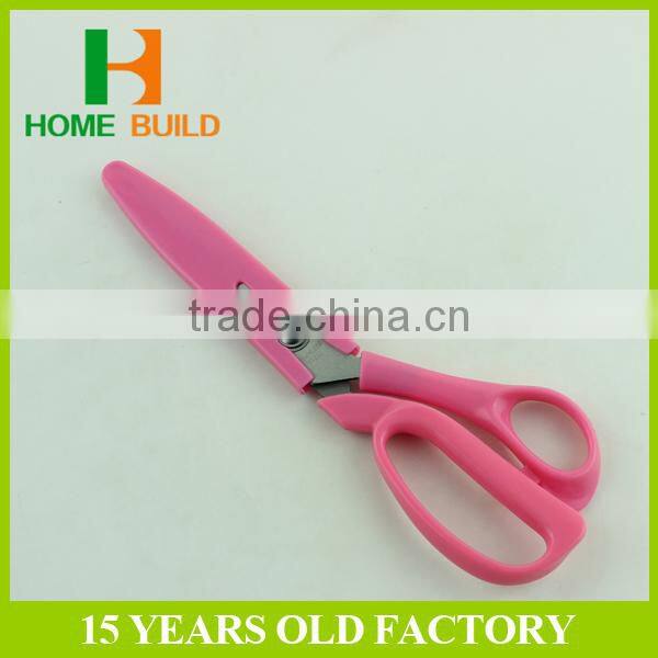 Factory price HB-S8103 Papercutting Office Stationery Scissors With Cover