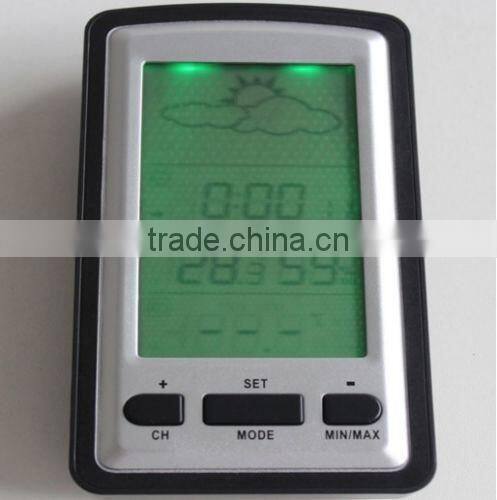 Thermometer & Digital indoor Hygrometer & Weather Forcast & Clock.