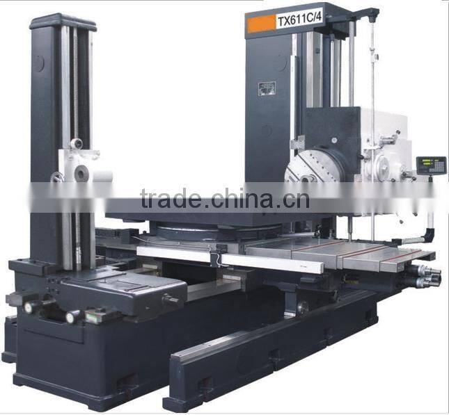 Horizontal boring and milling machine, dia 110 130mm, table 1320x1010mm, max load 5000kgs