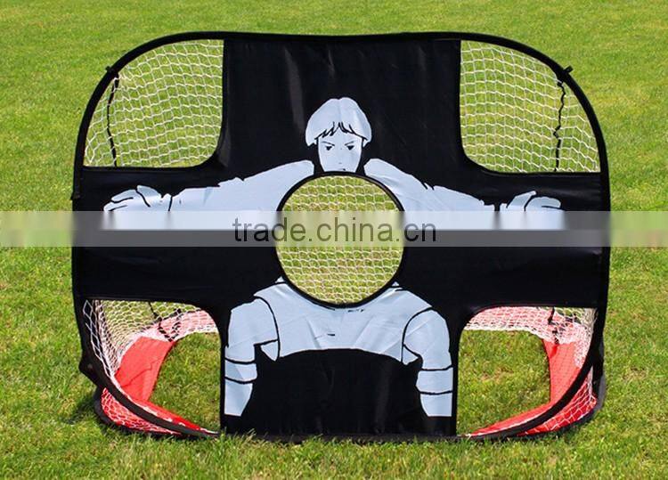 foldable soccer training 2 in 1 goal