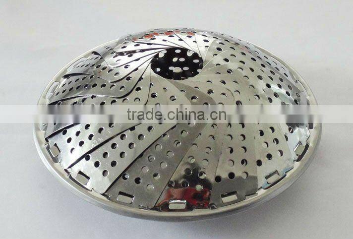 Stainless steel steamer basket