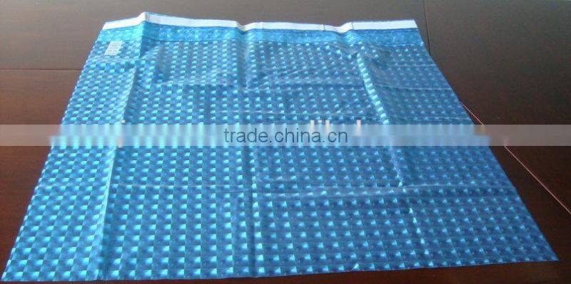 grey printed Polyester Shower curtain/shower curtain with matching window curtain