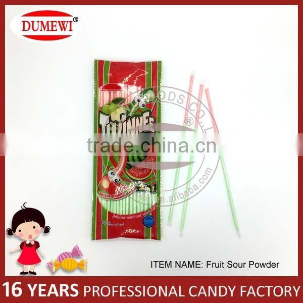 Fruit Sour Powder Stick Candy/ Mixed Flavor CC Stick Candy