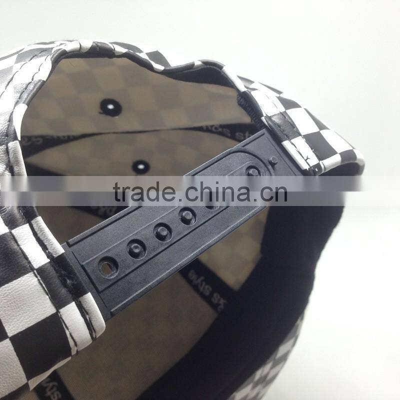 Damier Led Snapback Cap Flat And Short Brim Hip-Hop LED Cap