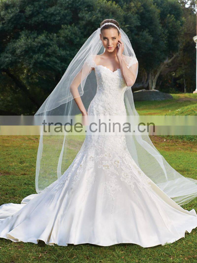 2014 vintage lace backless satin wedding dress patterns