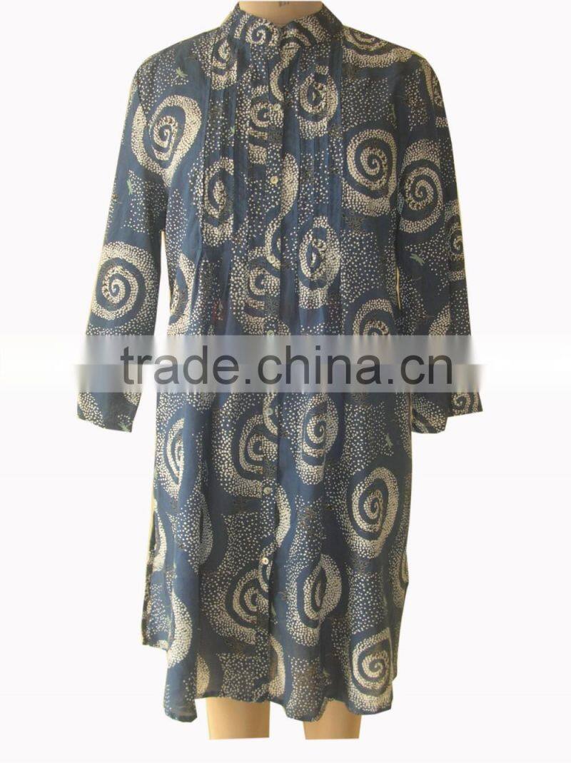 Polka Dot Cotton Tunic