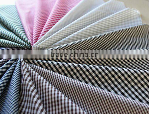 2013 New design check shirting fabric