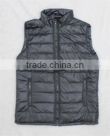 mens fashion down vest jacket(MV130057)