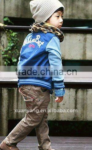 new design fashion children coat ,high quality and wholesale boys coat