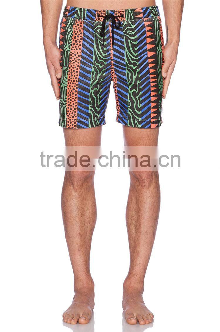 Custom Boardshorts Men's Surf Beach Shorts,sublimation printing beach pants