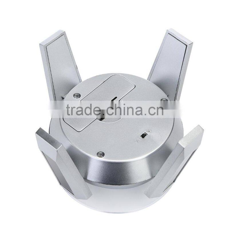 fashion jewelry solar energy display turning table 4 color in stock for ring earring bracelet