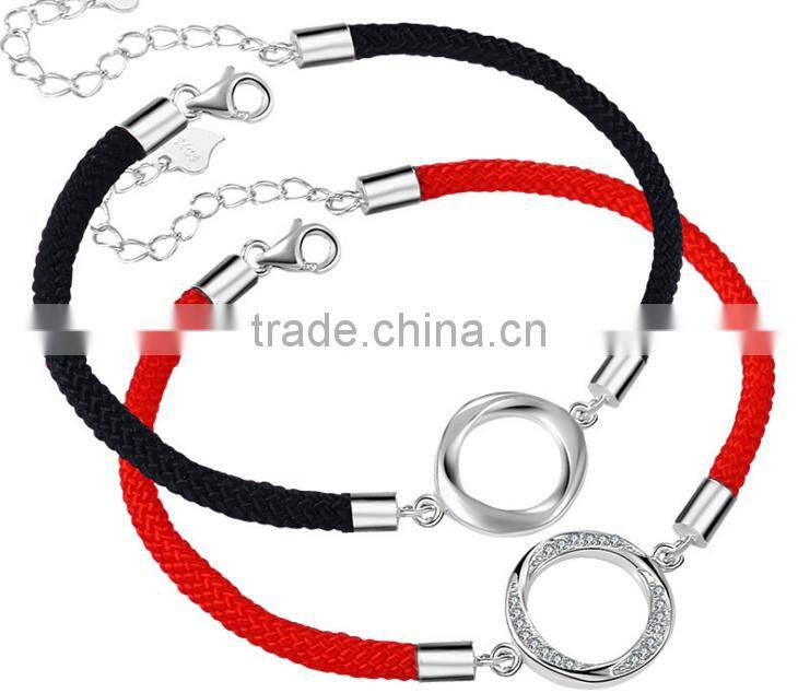 custom inspired words tags charm cord bracelets diy handmade red and black word bracelets for valentine's gifts