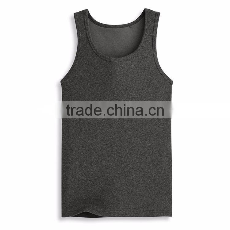 New Model Design 100% Cotton Fashion Wholesale Mens Custom Stringer Tank Top