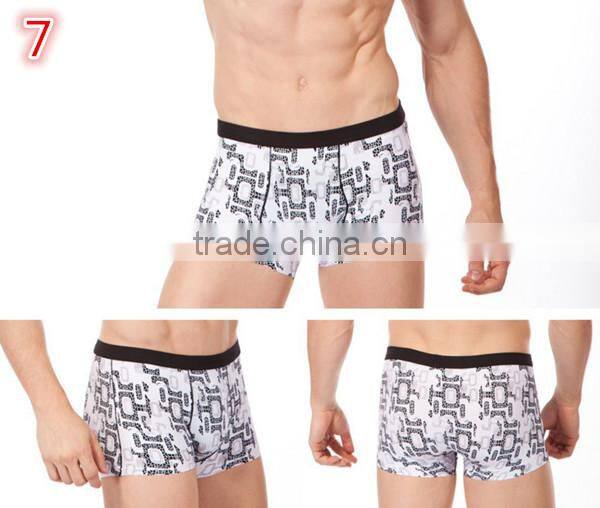 Hot sale new design many colors for choice boxer briefs alibaba suppliers men pringting underwear