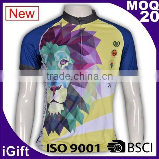 Factory price short sleeve cycling jersey Italy sublimation Ink OEM services in cheap dye wholesale custom cycling jerseys