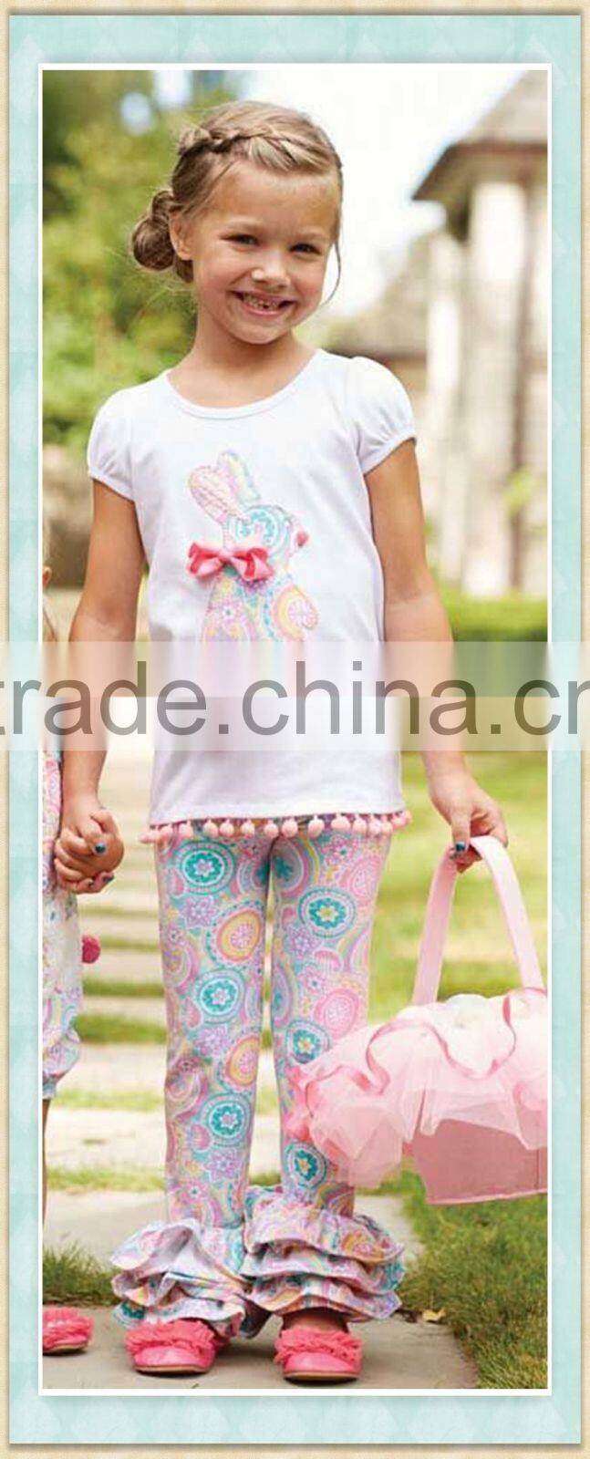 easter boutique outfits bunny tunic and legging set wholesale children's boutique clothing clothing