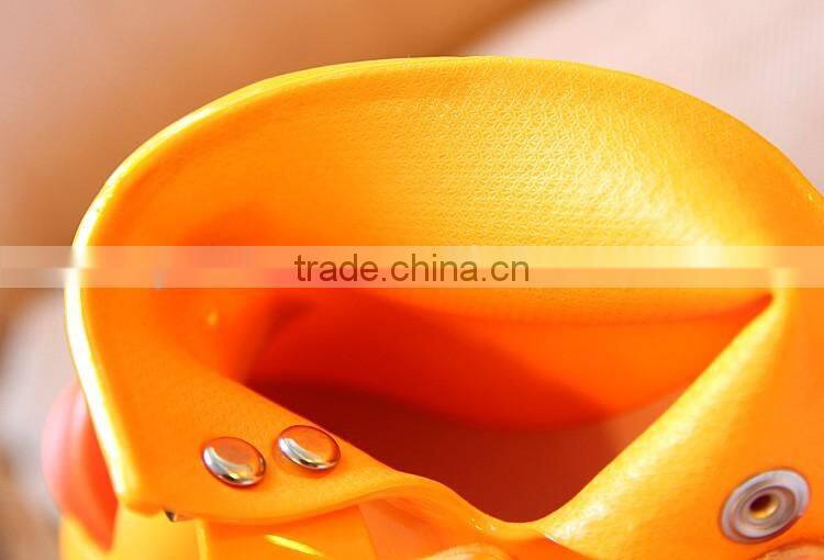 Cute duck design kids rain boots