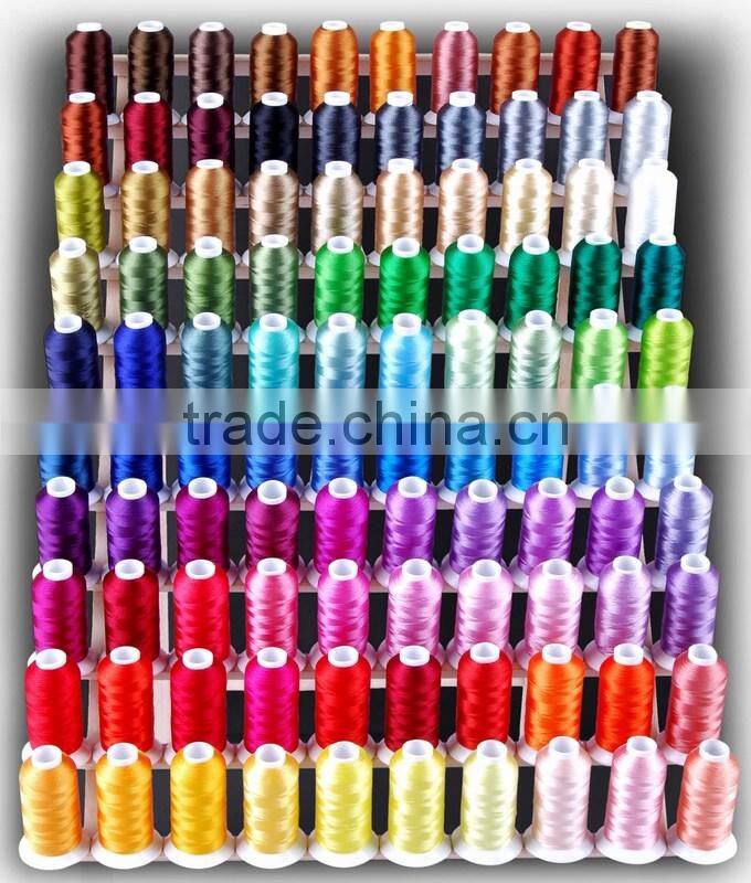120d2 viscose rayon machine embroidery thread