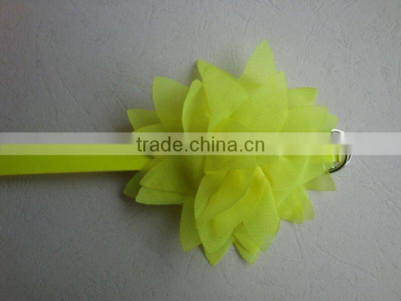 Fashion flower belt for kid girls