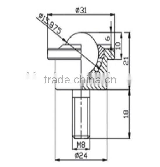 high quality ball transfer unit bearing SP15-FL
