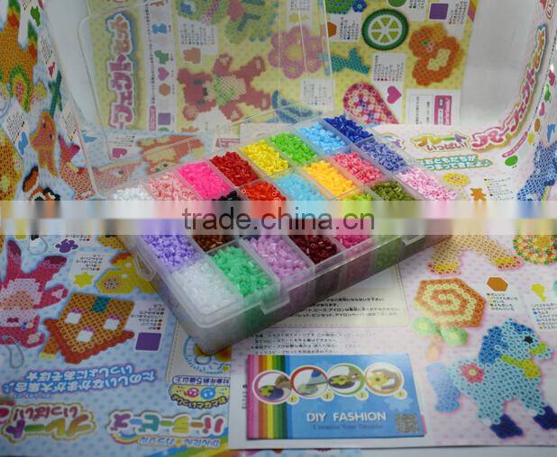 fashion 24 colors Hama Perler Fuse Beads Educational Toys