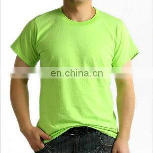 100% Cotton men T-shirt for sublimation