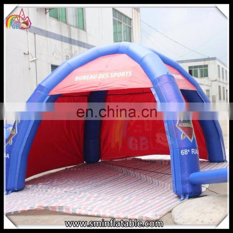 Giant inflatable tent, inflatable orange dome tent, inflatable igloo tent for sport event
