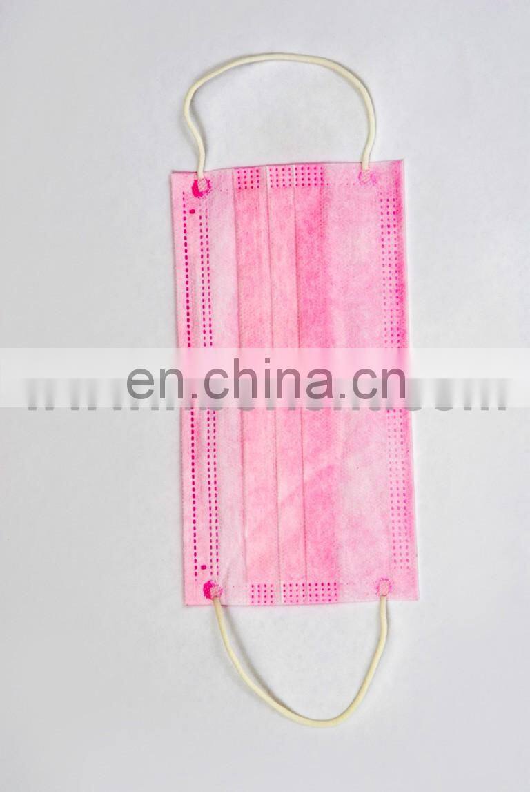 Non-woven Printed Medical Face Mask With Earloop