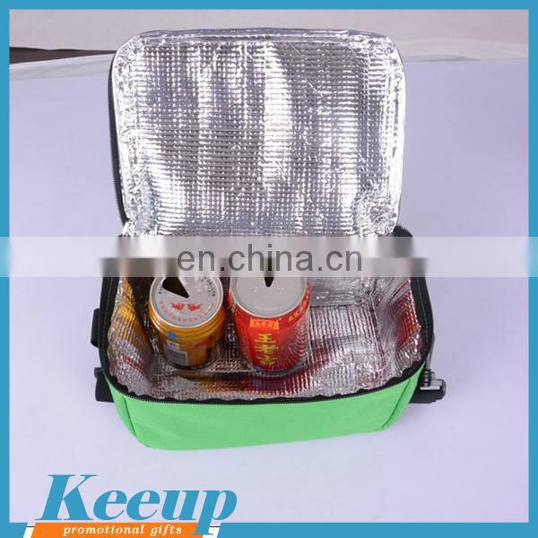 Promotional custom ice 6 can aluminium foil cooler bag