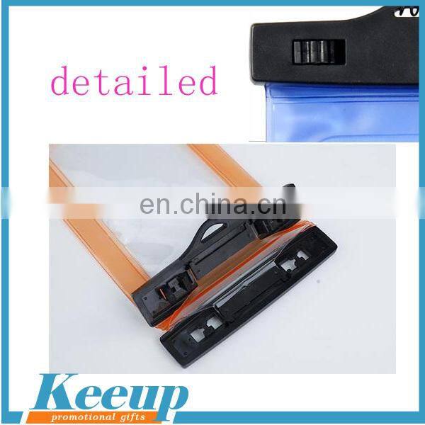 Wholesale waterproof transparent PVC cell phone for advertising