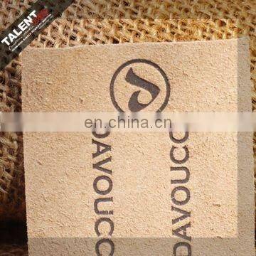 custom embossed private brand name logo jeans leather patch