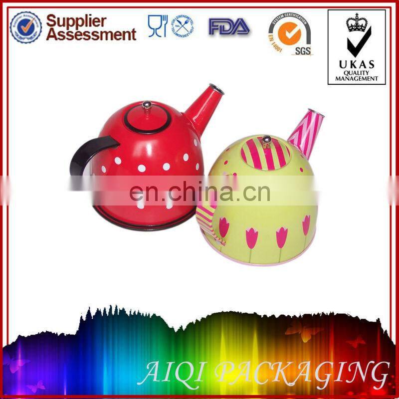 Decorative tin Tea pot Set,coffee set Ornament