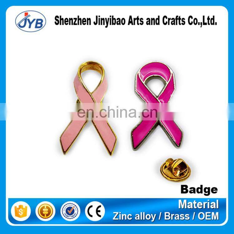 custom high end metal copper 0.6mm name tags bronze plate badge