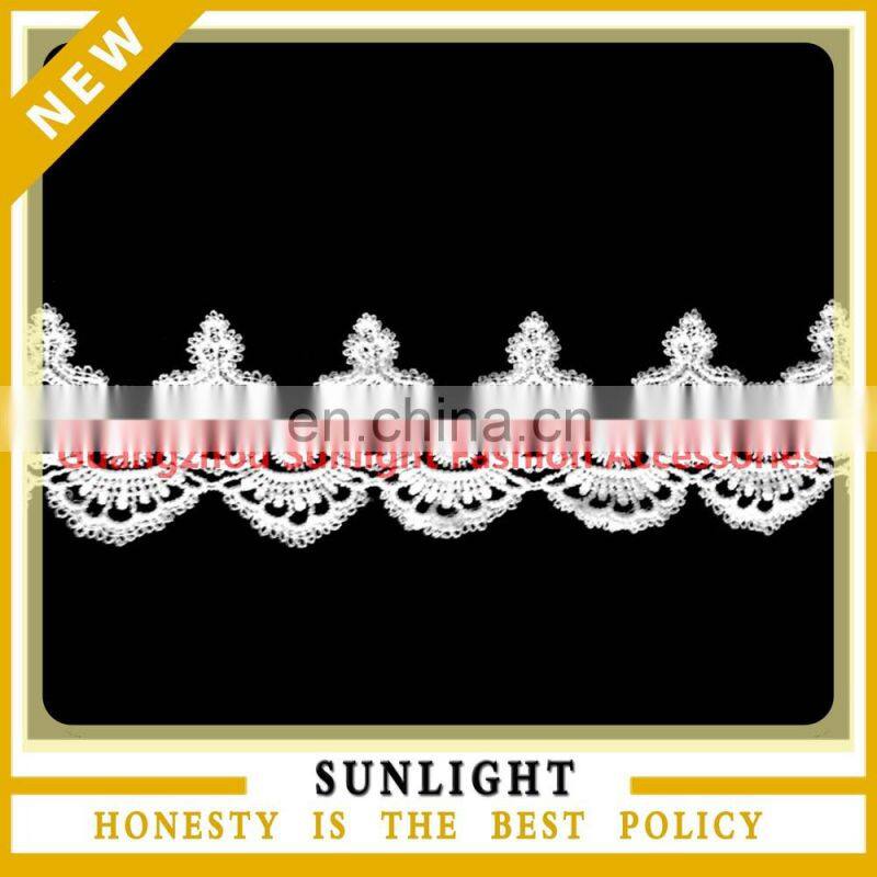 Jacquard narrow edging lace trims