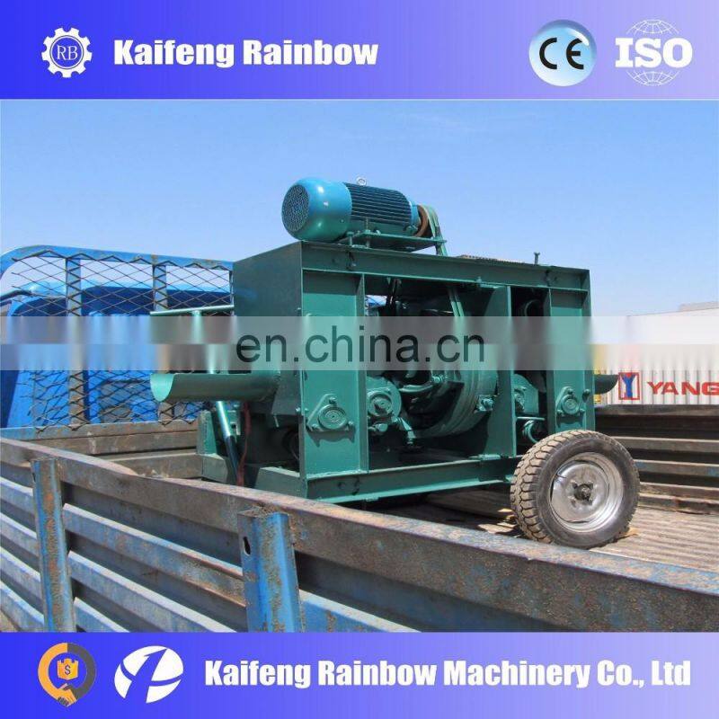 High peeling rate wood veneer debarker for forestry