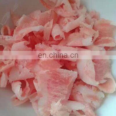 Automatic frozen meat/beef/pork slicer / frozen chicken meat slicing processing machine