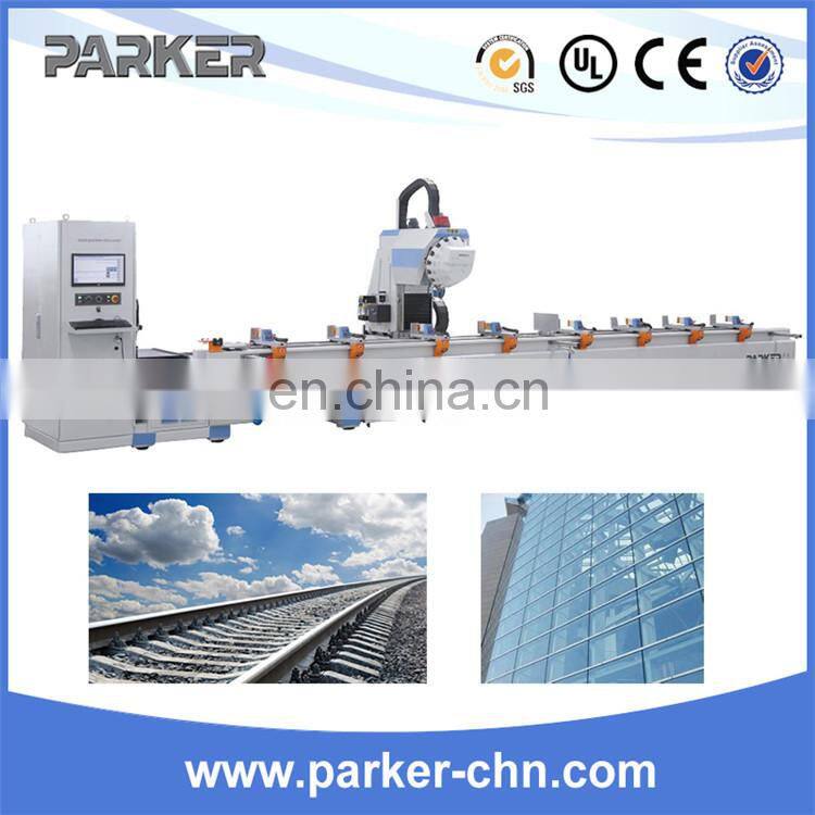 PARKER 5 Axis Aluminum CNC Drilling Milling Tapping And Cutting Machine