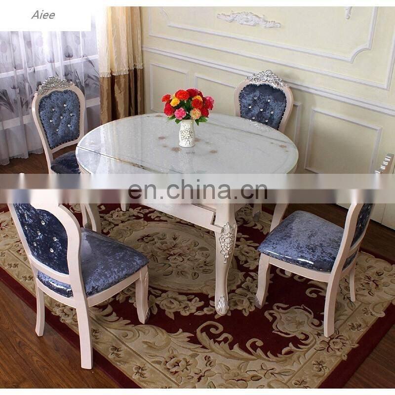 Round glass kichen table top for furniture supplier with factory price
