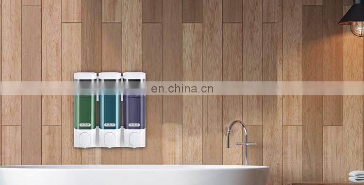 Luxury Hotel Shampoo Triple Soap Dispenser