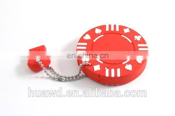 new product Poker chip usb pen drives, Poker chip usb flash drive, OEM customized shape 2D 3D pvc usb drive alibaba china